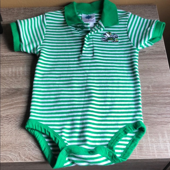 notre dame baby onesie